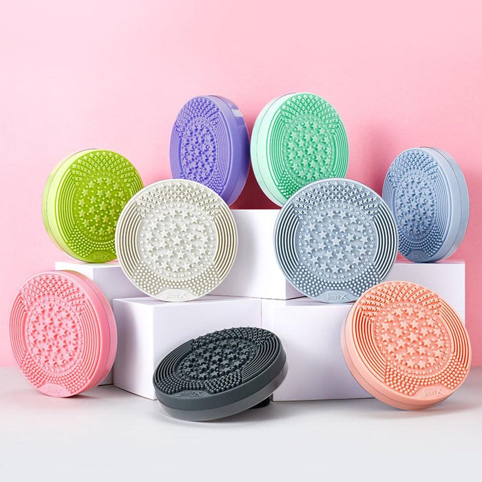 Makeup Brushes Cleaner Sponge 2-IN-1 Dry and Wet