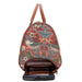 William Morris Strawberry Thief Red - Pull Holdall-5