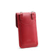 Handmade Leather Mobile Phone Pouch Plus - Red-3