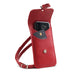 Handmade Leather Mobile Phone Pouch Plus - Red-2