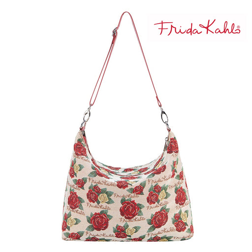 Frida Kahlo Rose - Slouch Bag-0