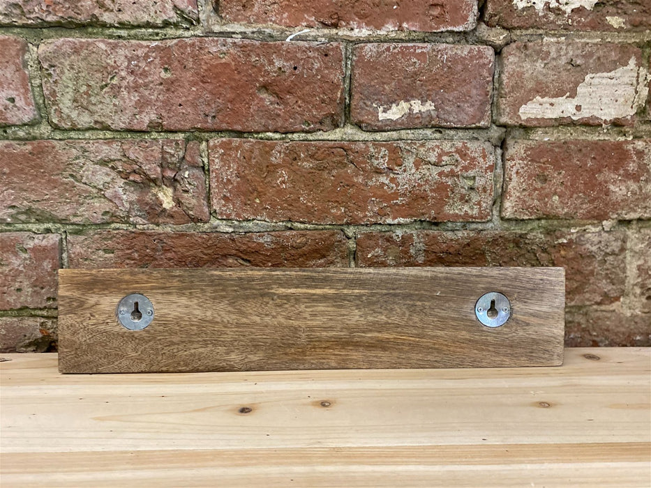 Mango Wood Heart 4 Coat Hooks