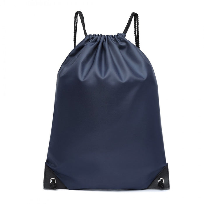 S2020 - Sac à dos à cordon en polyester Kono - Marine