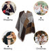 S6427 - Women Ladies Fashion Plaid Scarf Blanket Winter Warm Wrap Shawl - Coffee - Image 8