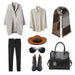 S6427 - Women Ladies Fashion Plaid Scarf Blanket Winter Warm Wrap Shawl - Coffee - Image 9