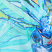 Van Gogh Iris - 100% Pure Silk Scarf-3