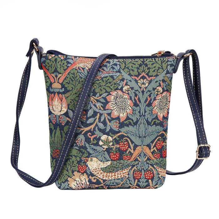 William Morris Strawberry Thief Blue - Sling Bag - Love Thy Bargains