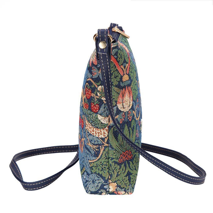 William Morris Strawberry Thief Blue - Sling Bag - Love Thy Bargains