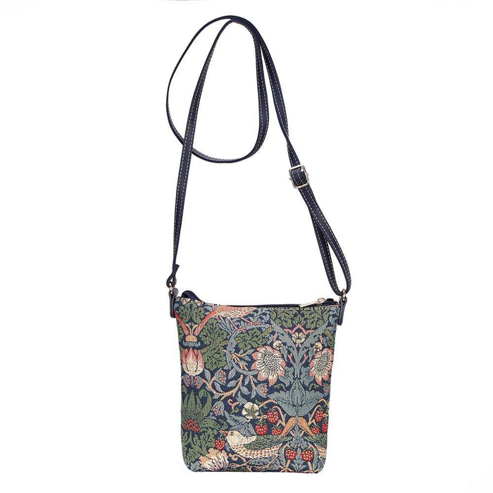 William Morris Strawberry Thief Blue - Sling Bag - Love Thy Bargains