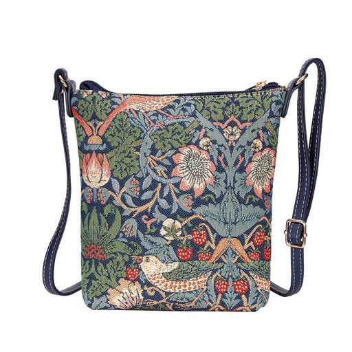 William Morris Strawberry Thief Blue - Sling Bag - Love Thy Bargains