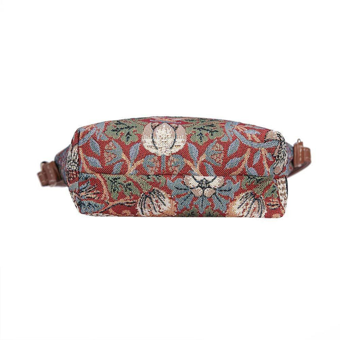 William Morris Strawberry Thief Red - Sling Bag - Love Thy Bargains