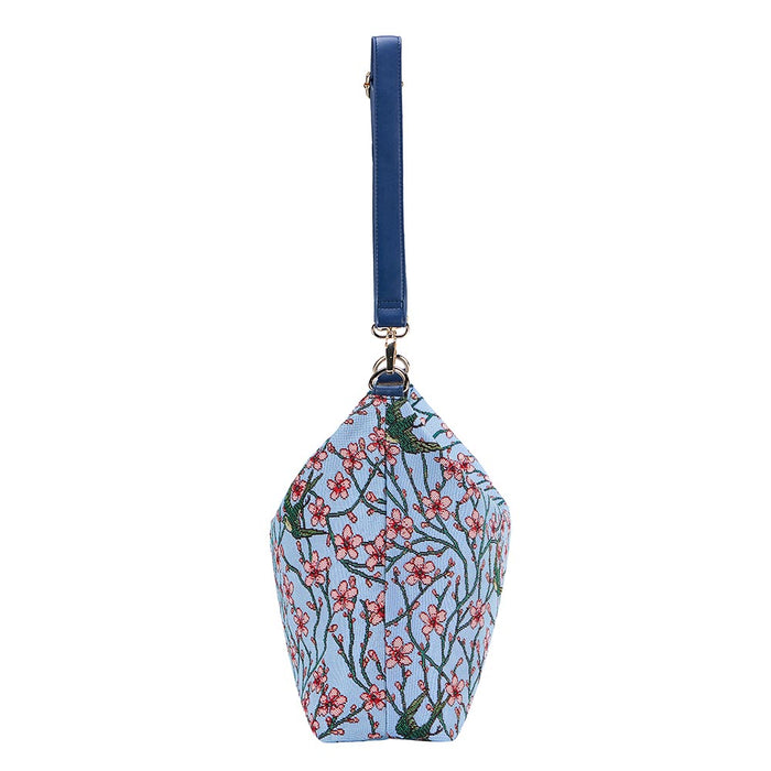 V&A Licensed Almond Blossom and Swallow - Slouch Bag-3