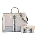 SY2214-GREY - Women's new fashion snake print HANDBAG -NO PURSE-0