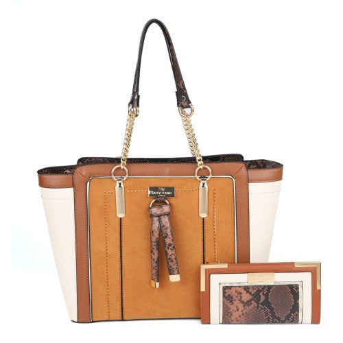 SY2217-BROWN with purse-0