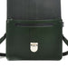 Leather Shoulder Bag - Ivy Green-2