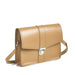Leather Shoulder Bag - Iced Coffee-1