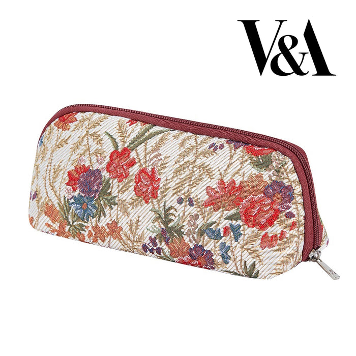 V&A Licensed Flower Meadow - Makeup Brush Bag-0