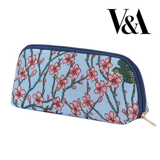 V&A Licensed Almond Blossom and Swallow - Makeup Brush Bag-0