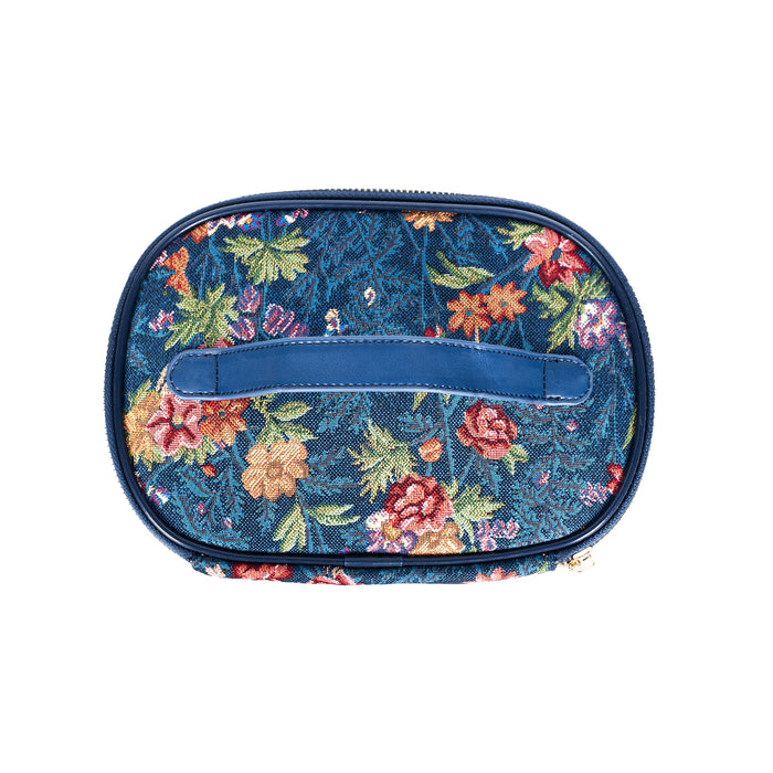 V&A Licensed Flower Meadow Blue - Toiletry Bag-3