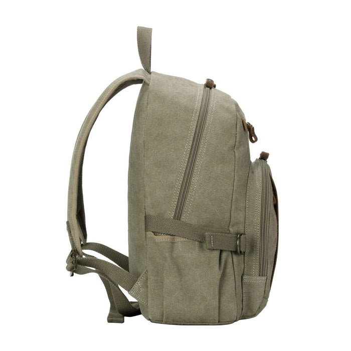 TRP0256 Troop London Classic Canvas Backpack - Medium-14