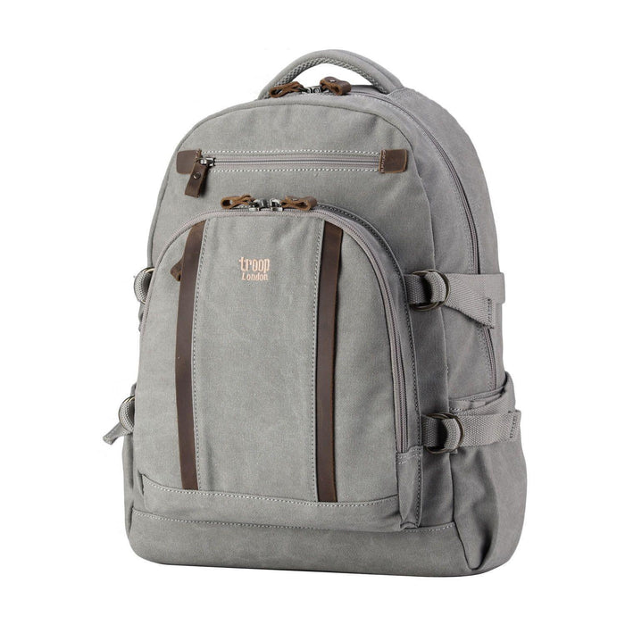 TRP0257 Troop London Classic Canvas Laptop Backpack - Large-18