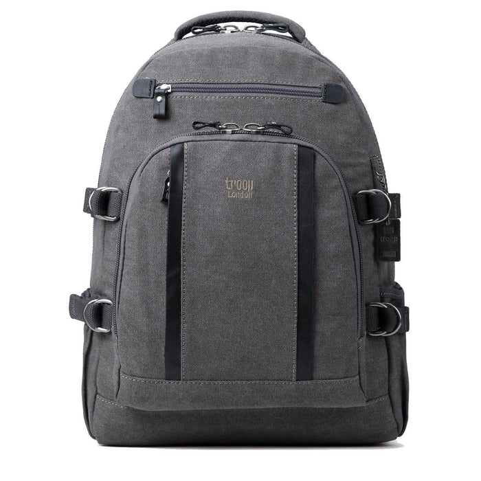 TRP0257 Troop London Classic Canvas Laptop Backpack - Large-6