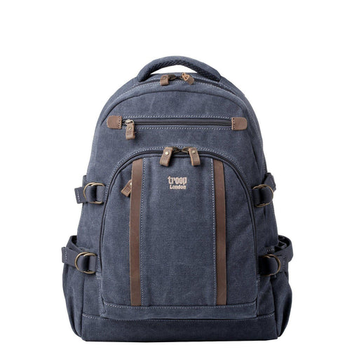 TRP0257 Troop London Classic Canvas Laptop Backpack - Large-0
