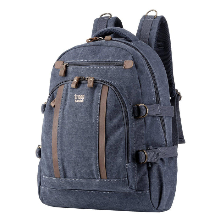 TRP0257 Troop London Classic Canvas Laptop Backpack - Large-1