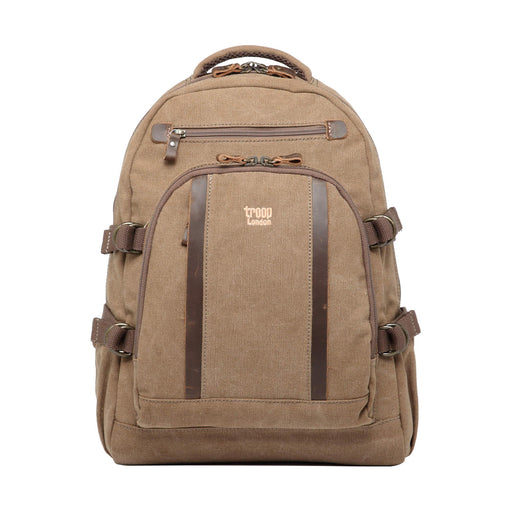 TRP0257 Troop London Classic Canvas Laptop Backpack - Large-25