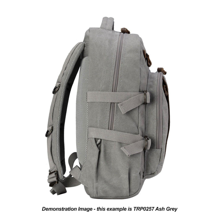 TRP0257 Troop London Classic Canvas Laptop Backpack - Large-22