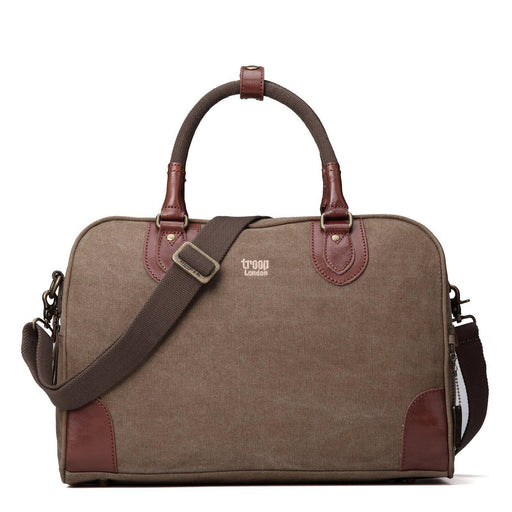 TRP0262 Troop London Classic Canvas Holdall - Small-10