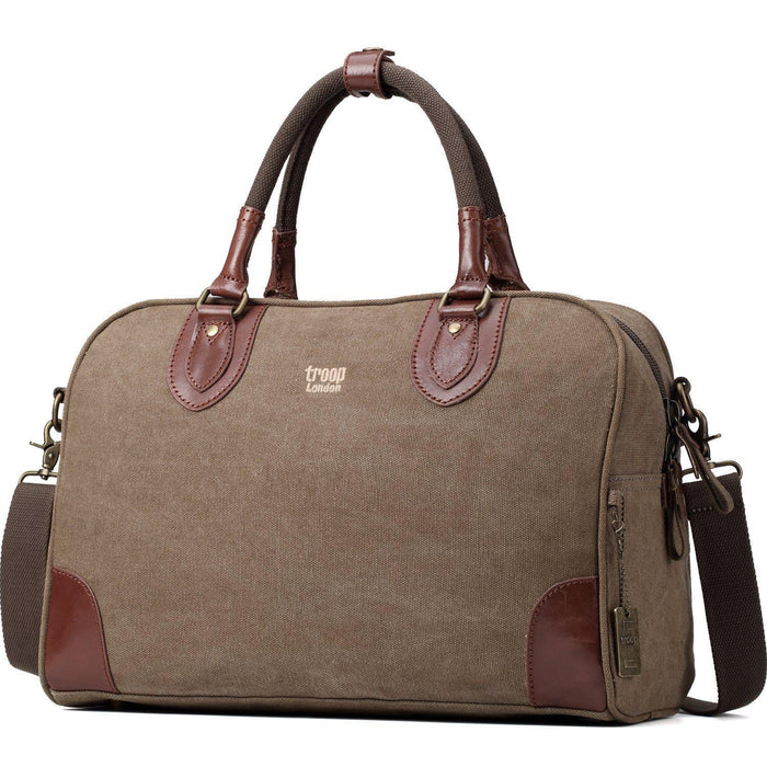 TRP0262 Troop London Classic Canvas Holdall - Small-12
