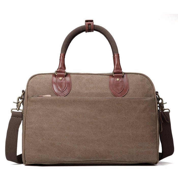 TRP0262 Troop London Classic Canvas Holdall - Small-13