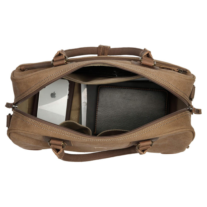 TRP0262 Troop London Classic Canvas Holdall - Small-36