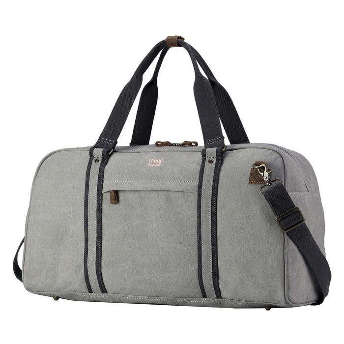 TRP0389 Troop London Classic Canvas Travel Duffel Bag, Large Holdall-23
