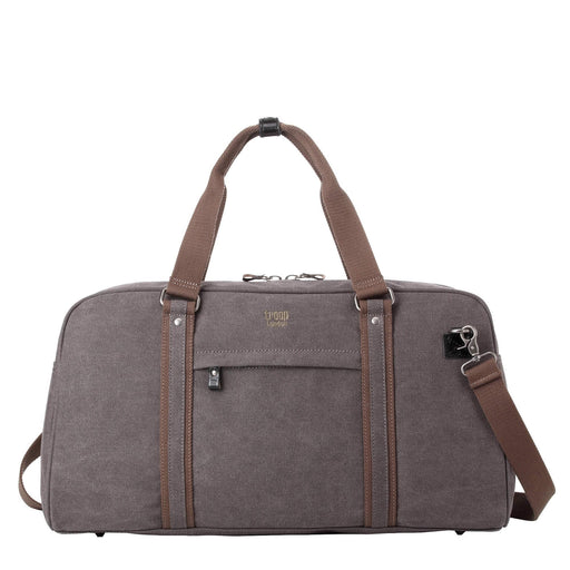 TRP0389 Troop London Classic Canvas Travel Duffel Bag, Large Holdall-5