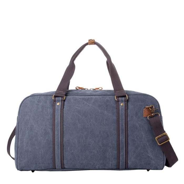 TRP0389 Troop London Classic Canvas Travel Duffel Bag, Large Holdall-13
