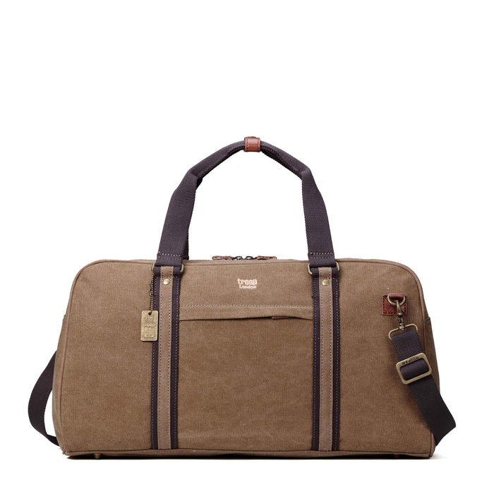 TRP0389 Troop London Classic Canvas Travel Duffel Bag, Large Holdall-0