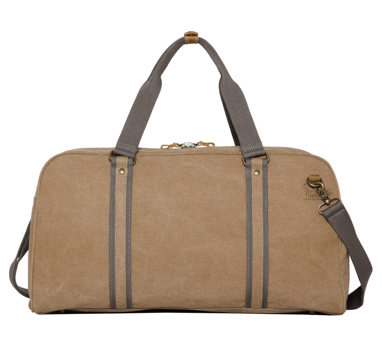 TRP0389 Troop London Classic Canvas Travel Duffel Bag, Large Holdall-29