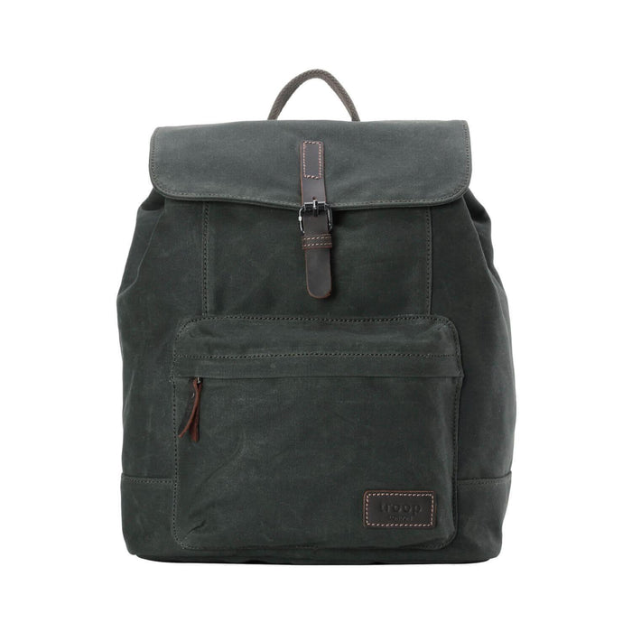 TRP0442 Troop London Heritage Canvas Laptop Backpack, Smart Casual Daypack, Tablet Friendly Backpack-17