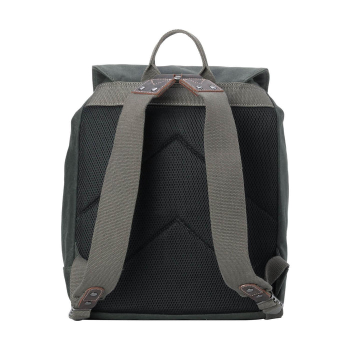 TRP0442 Troop London Heritage Canvas Laptop Backpack, Smart Casual Daypack, Tablet Friendly Backpack-21