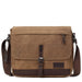 TRP0443 Troop London Heritage Canvas Leather Messenger Bag, Travel Bag, Tablet Friendly-15