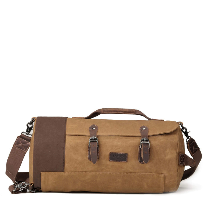 TRP0444 Troop London Heritage Canvas Duffel Backpack-2