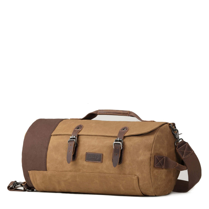 TRP0444 Troop London Heritage Canvas Duffel Backpack-0