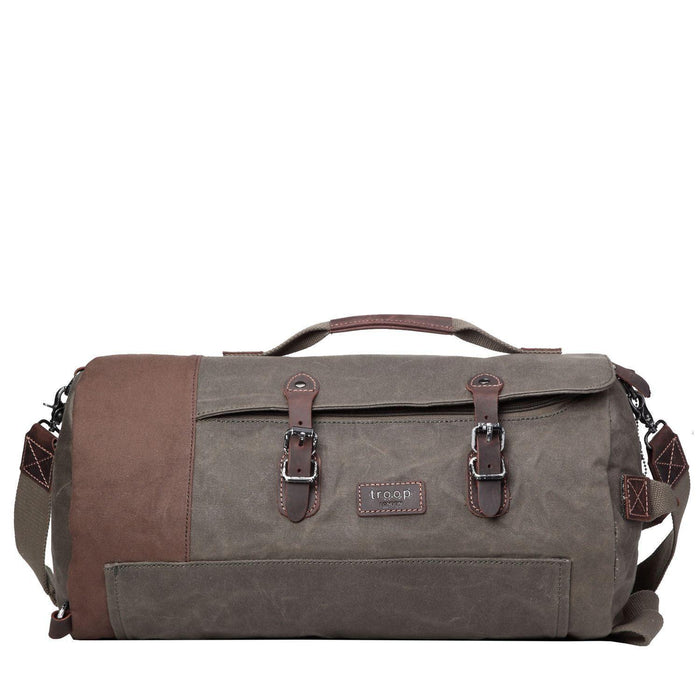 TRP0444 Troop London Heritage Canvas Duffel Backpack-6