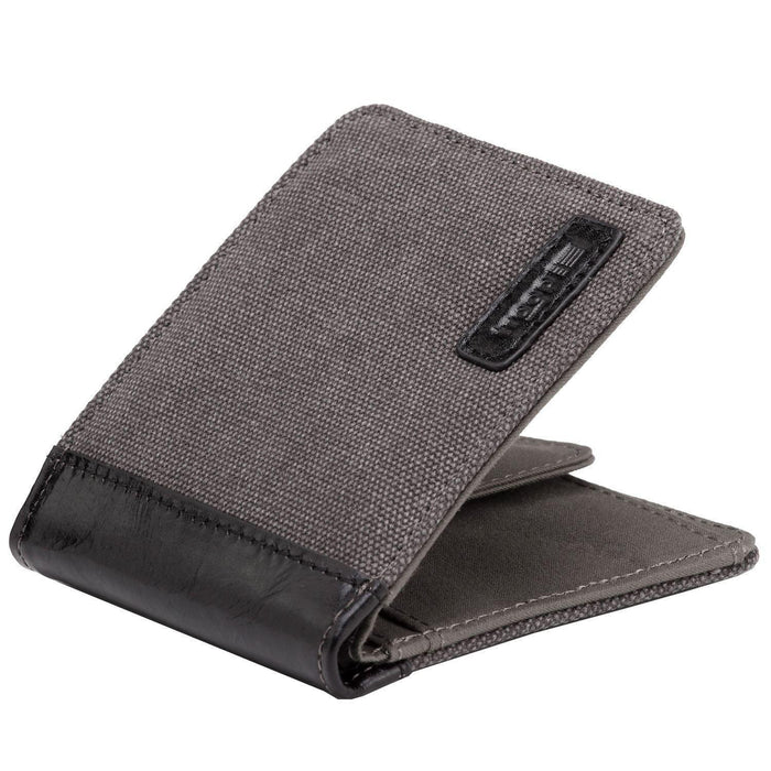 TRP0500 Troop London Accessories Canvas Bi-fold Wallet-4