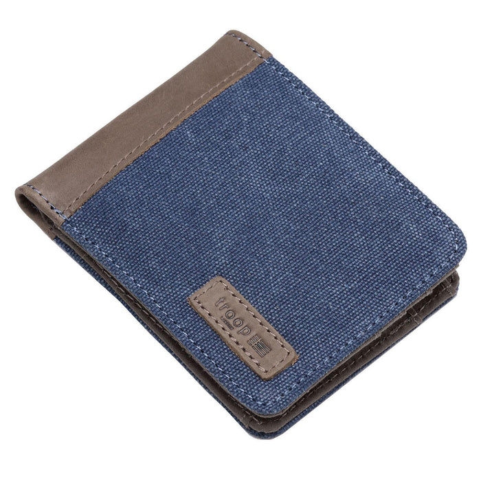 TRP0500 Troop London Accessories Canvas Bi-fold Wallet-5