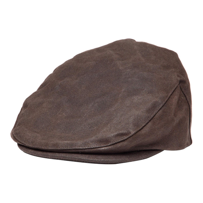 TRP0503 Troop London Accessories Waxed Canvas Old School Style Hat, Flat Cap, Shelby Newsboy Cap-6