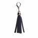 Mini tassel bag charm - Navy-0