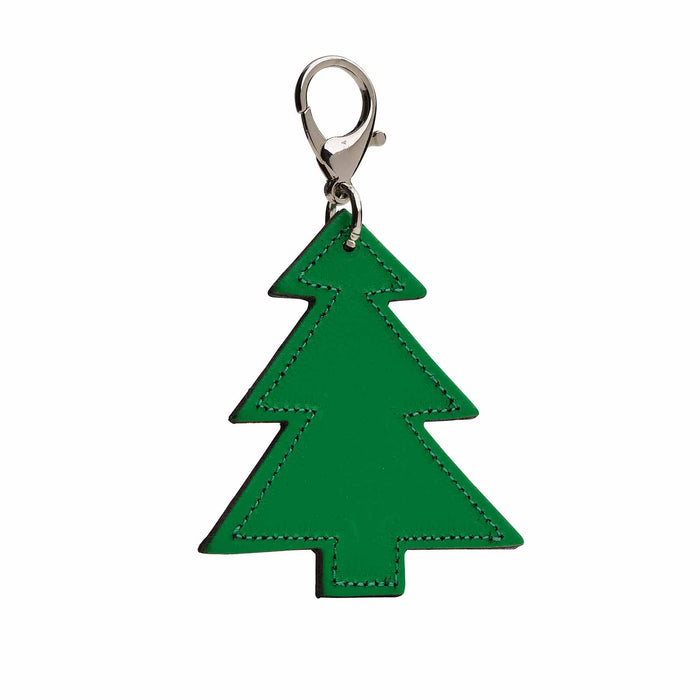 Christmas tree bag charm-1